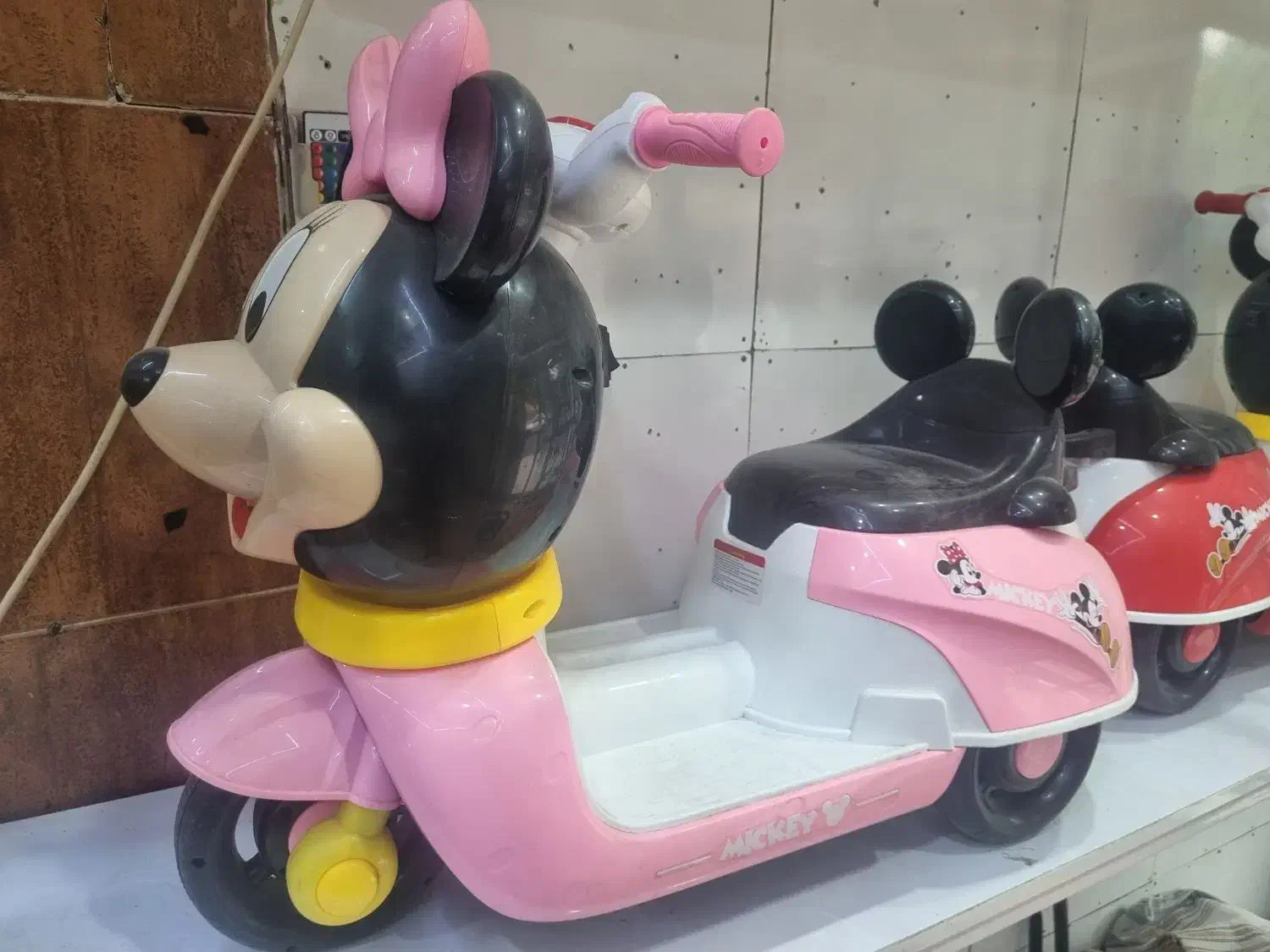 موتور شارژی میکی موس|اسباببازی بچه|شوشتر, |دیوار