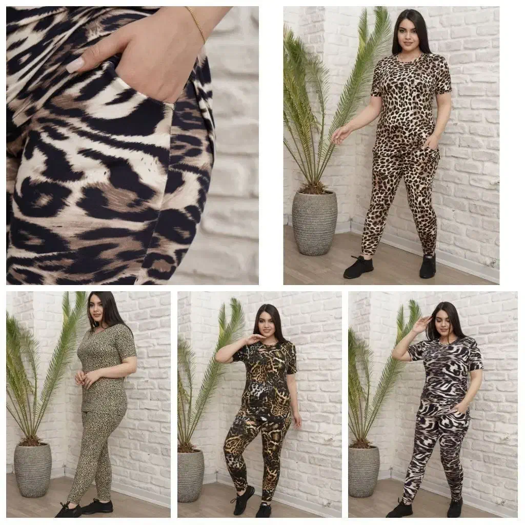 ست پلنگی نرم وراحت ۲۰درصد تخفیف|لباس|قائمشهر, |دیوار