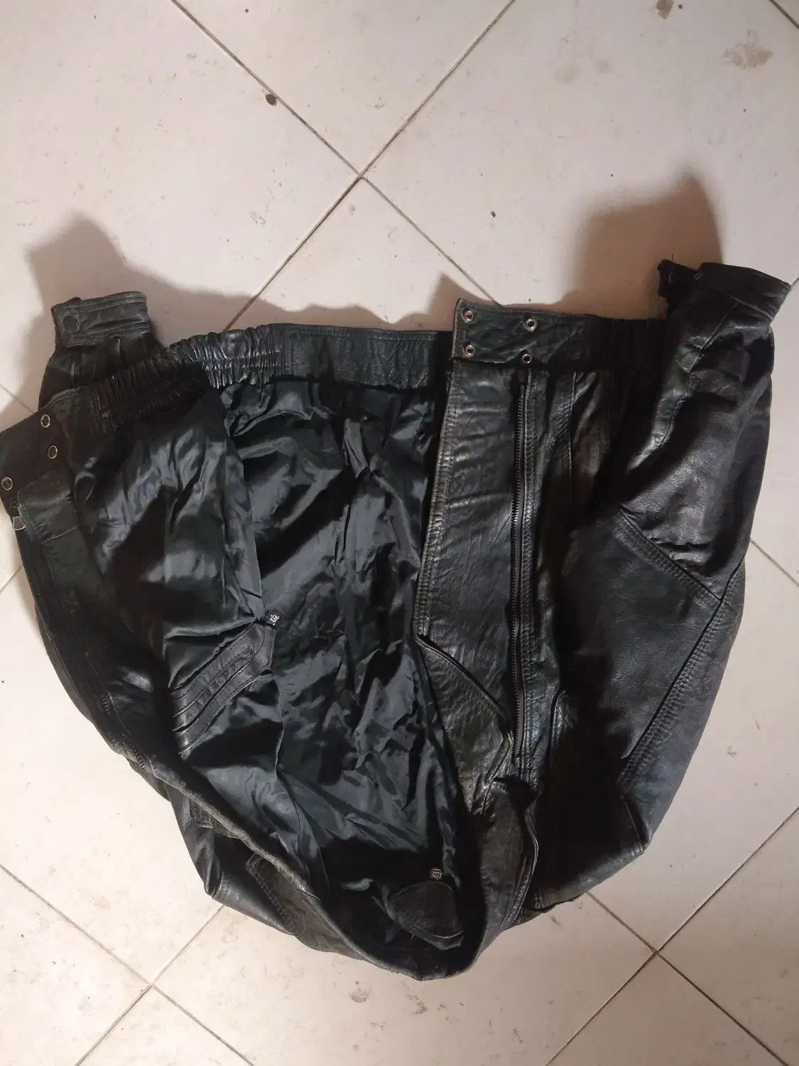 کاپشن چرم مردانه اصل|لباس|کرمان, |دیوار