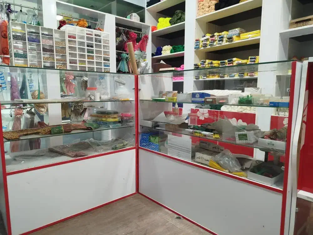 فروش کلی لوازم خیاطی + دکور آماده مغازه|فروشگاه و مغازه|میناب, |دیوار