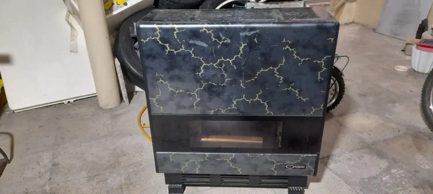 بخاری گازی|بخاری، هیتر، شومینه|ری, شهید غیوری (ابن باویه)|دیوار