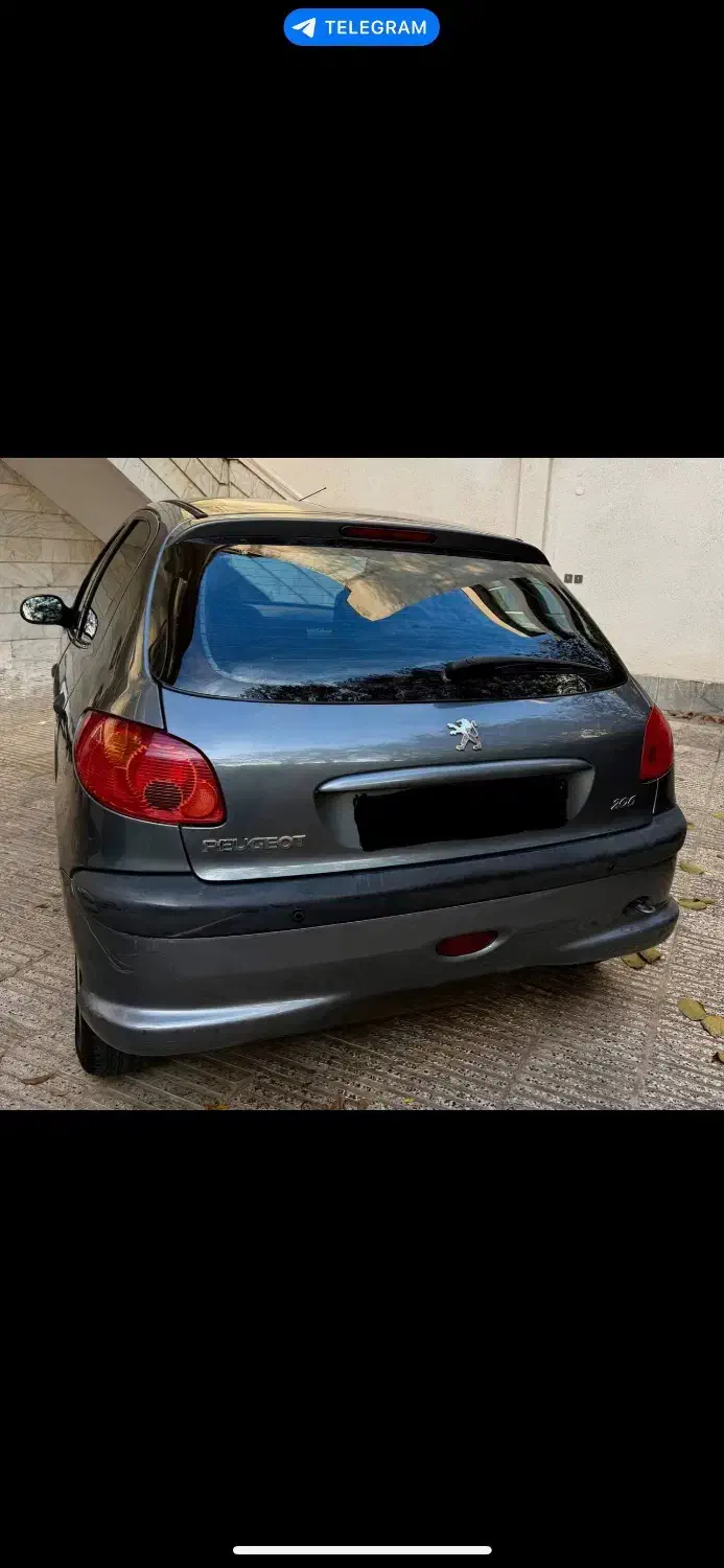 پژو ۲۰۶ تیپ ۵ مدل ۹۳ بی رنگ|خودرو سواری و وانت|گرگان, |دیوار