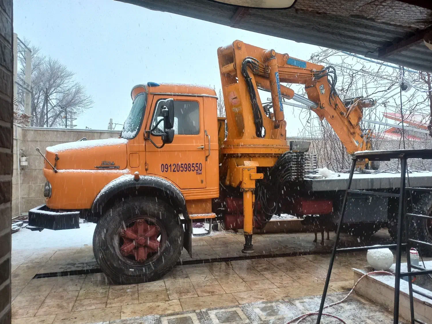 جرثقیل ۱۲تن|خودرو سنگین|ماهدشت, |دیوار