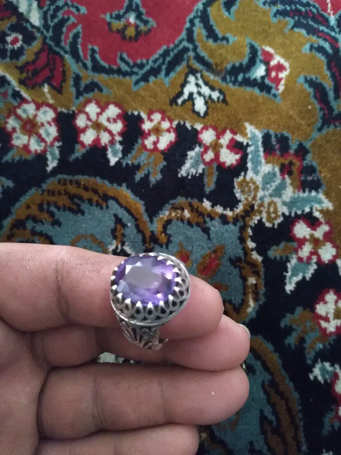 انگشتر نقره|زیورآلات و اکسسوری|بیارجمند, |دیوار