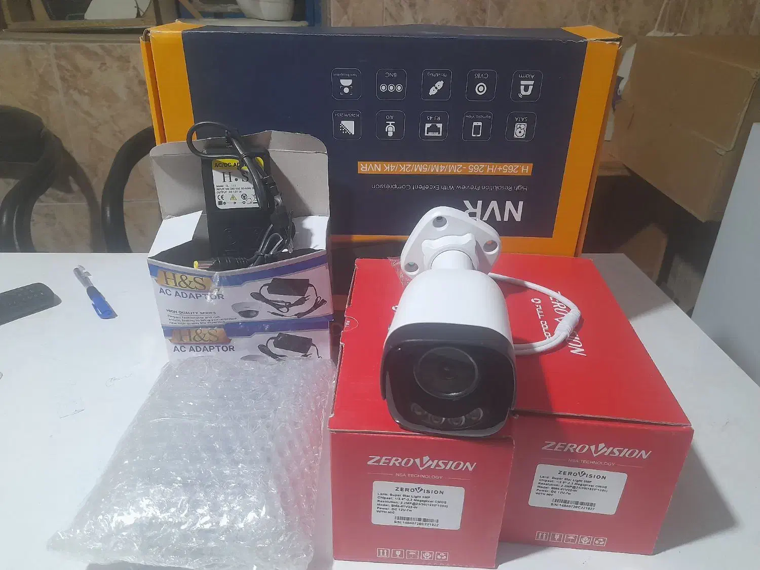 پک کامل دوربین مداربسته|دوربین مداربسته|تربت جام, شهرک معلم|دیوار