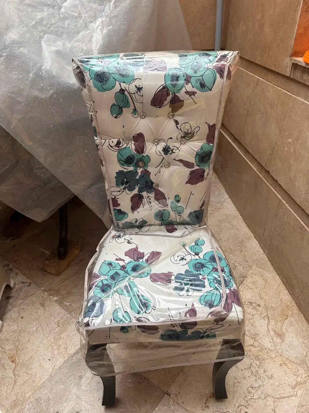 میز ناهار خوری ۴ نفره همراه با شیشه|میز و صندلی غذاخوری|تهران, جنتآباد مرکزی|دیوار