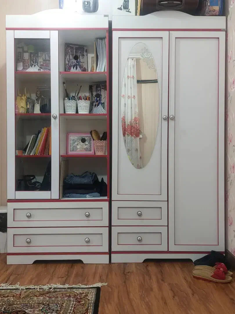 کمد لباس و کتابخانه|جاکفشی، کمد، دراور|اهواز, فاز ۱ پادادشهر|دیوار