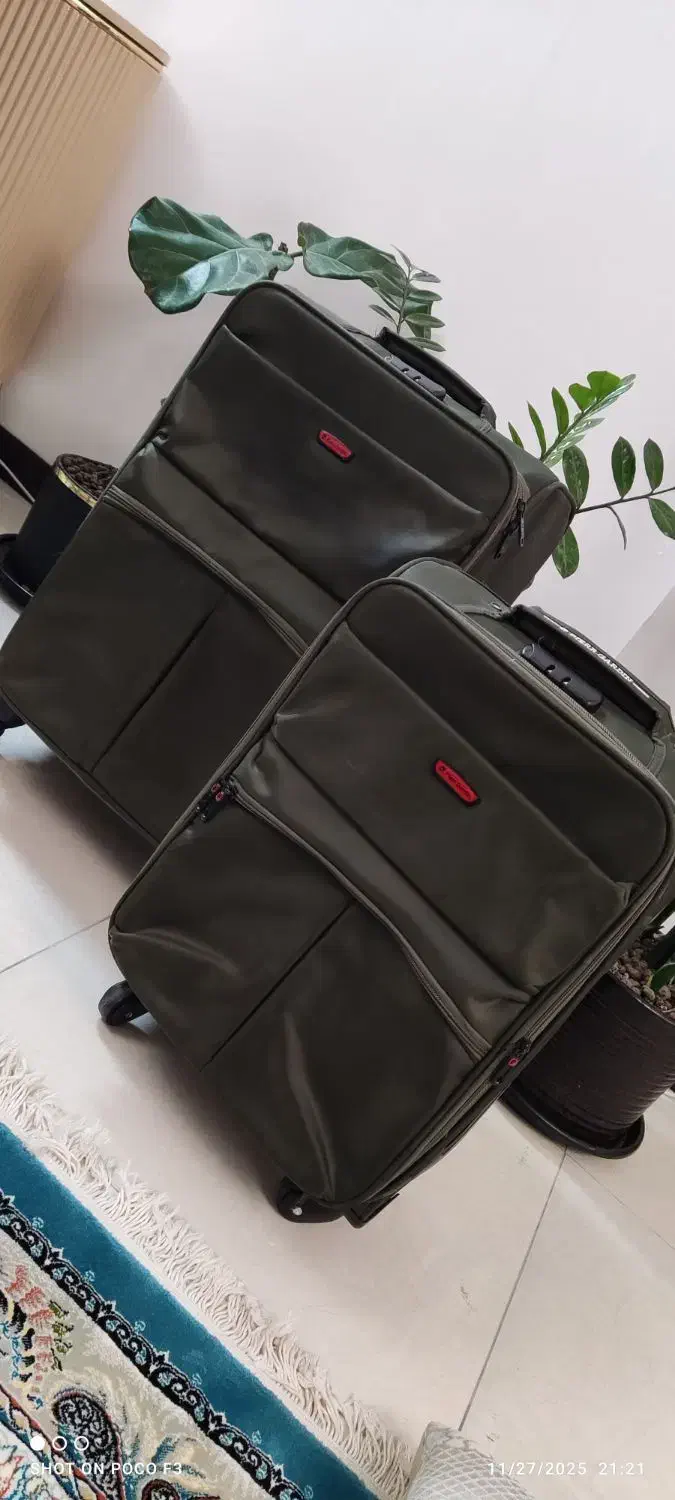 چمدان مسافرتی ست مارک پیر گاردین اصلی|کیف، کفش، کمربند|همدان, |دیوار