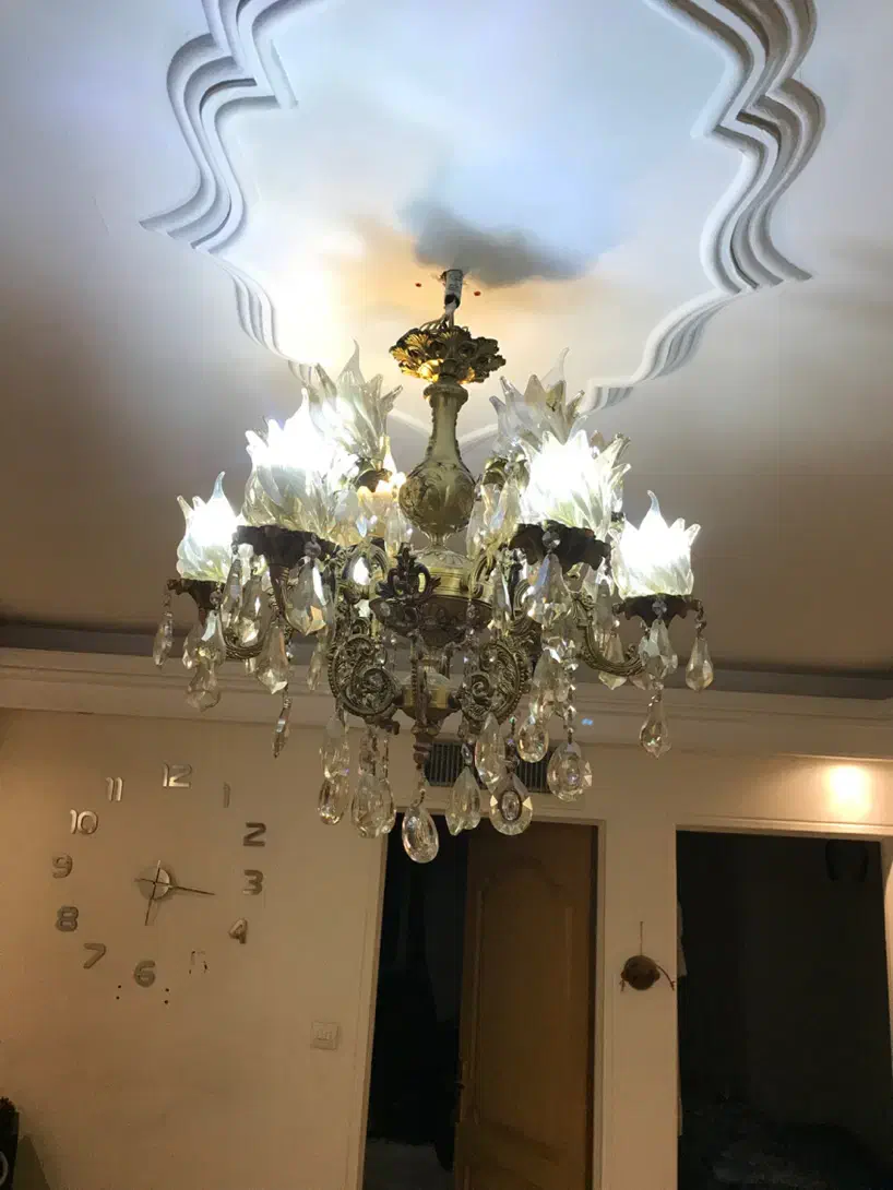 لوستر برنز اصل|لوستر و چراغ آویز|تهران, مجیدیه|دیوار