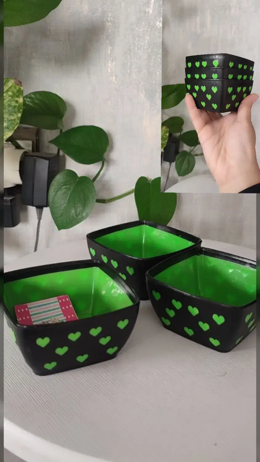 پیاله سه عددی|ظروف سرو و پذیرایی|اصفهان, جلالیه|دیوار