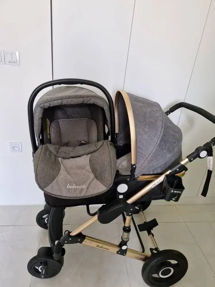 کالسکه ۳ تیکه بلکو|کالسکه و لوازم جانبی|آمل, |دیوار