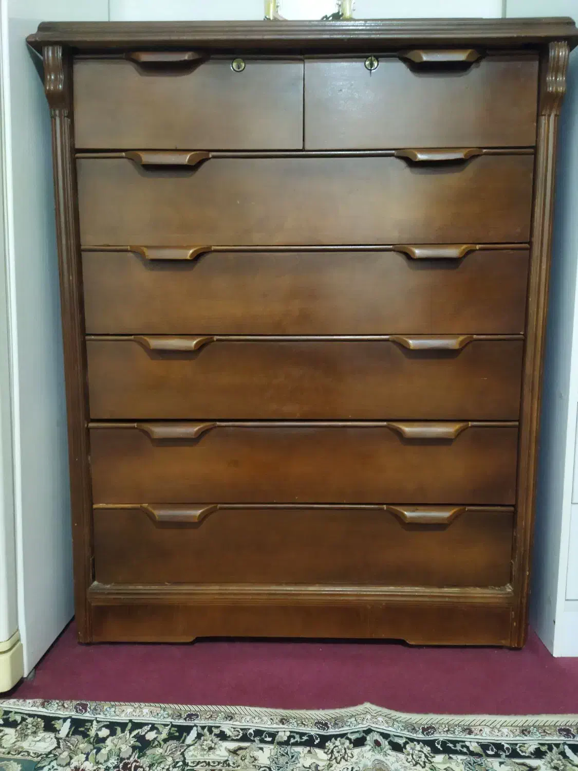 دراور هفت/7 کشوئی بزرگ جادار|جاکفشی، کمد، دراور|رشت, انصاری|دیوار