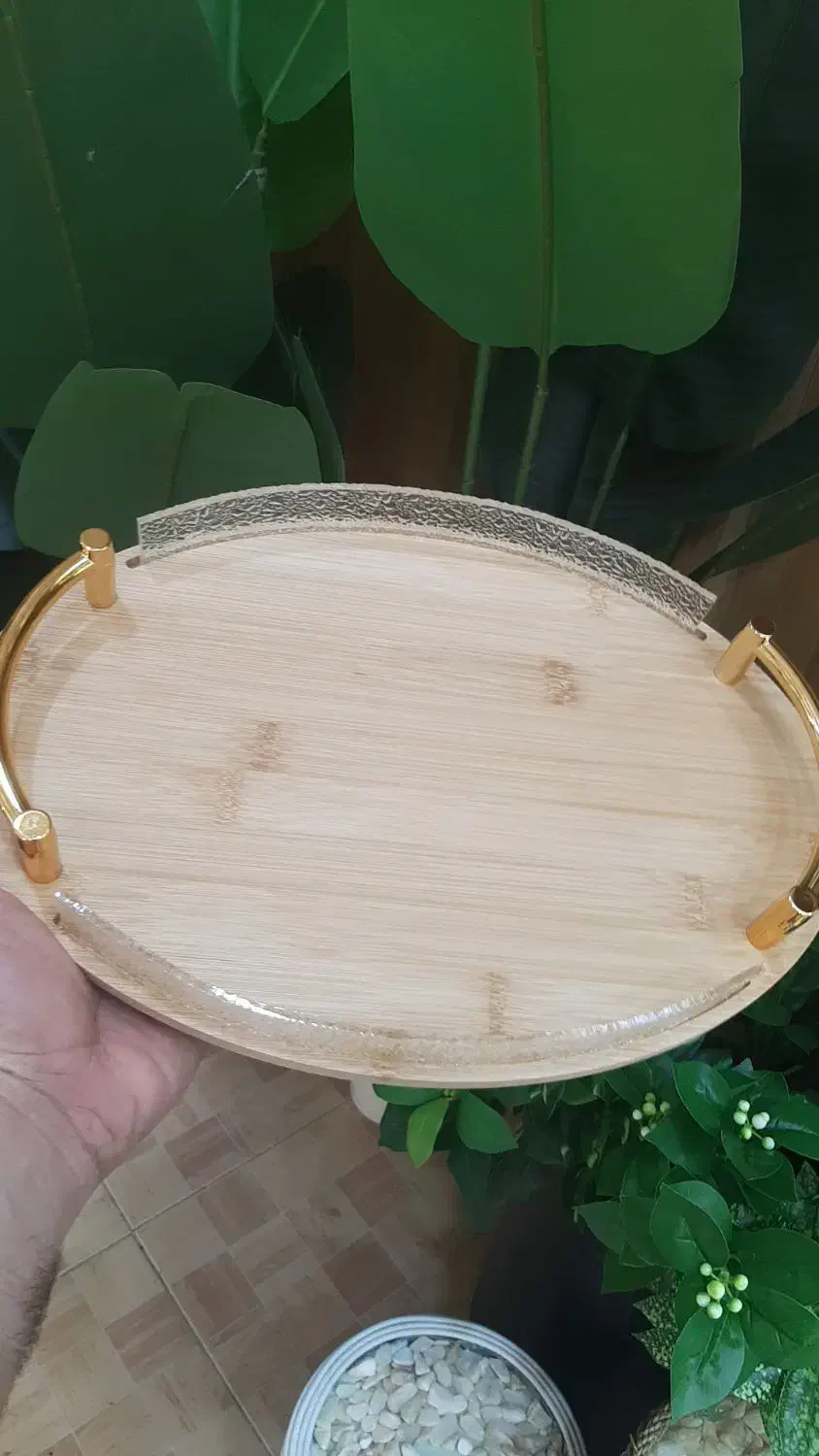 ظروف پیرکس و بامبو|ظروف سرو و پذیرایی|خورموج, |دیوار