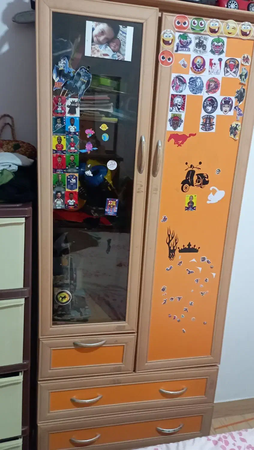 تخت و کمد بچه|اسباب و اثاث بچه|لاهیجان, کوی زمانی|دیوار