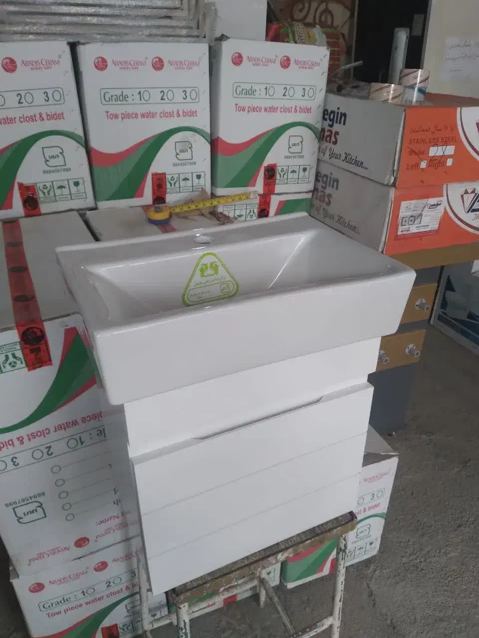 روشویی اکونومی ۴۵در۳۲ پارس سرام|لوازم سرویس بهداشتی|تهران, شهرک شریفی|دیوار