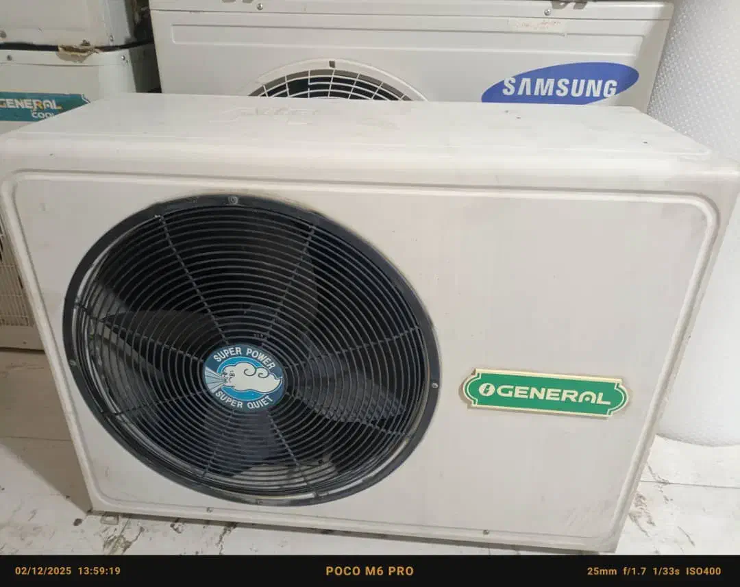 کولر گازی اجنرال اصلی درحد بدون شکستگی|کولر گازی و فنکوئل|تهران, نعمتآباد|دیوار