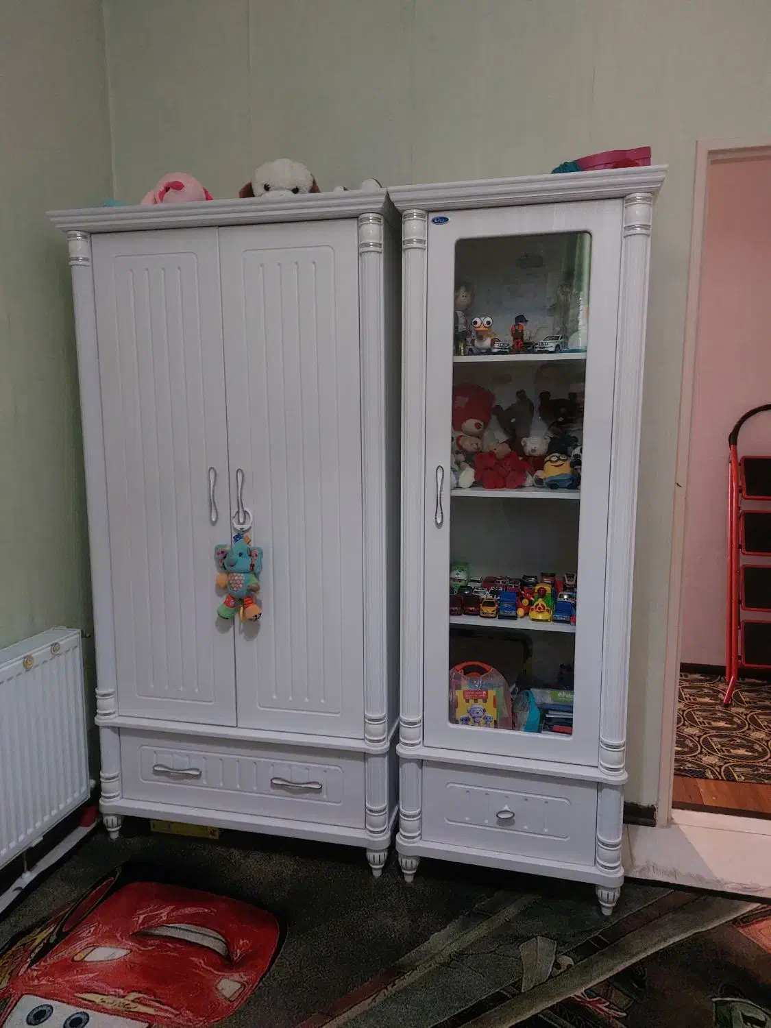 سرویس کامل تخت و کمد نوجوان|تخت و سرویس خواب|فردیس, قریشی|دیوار