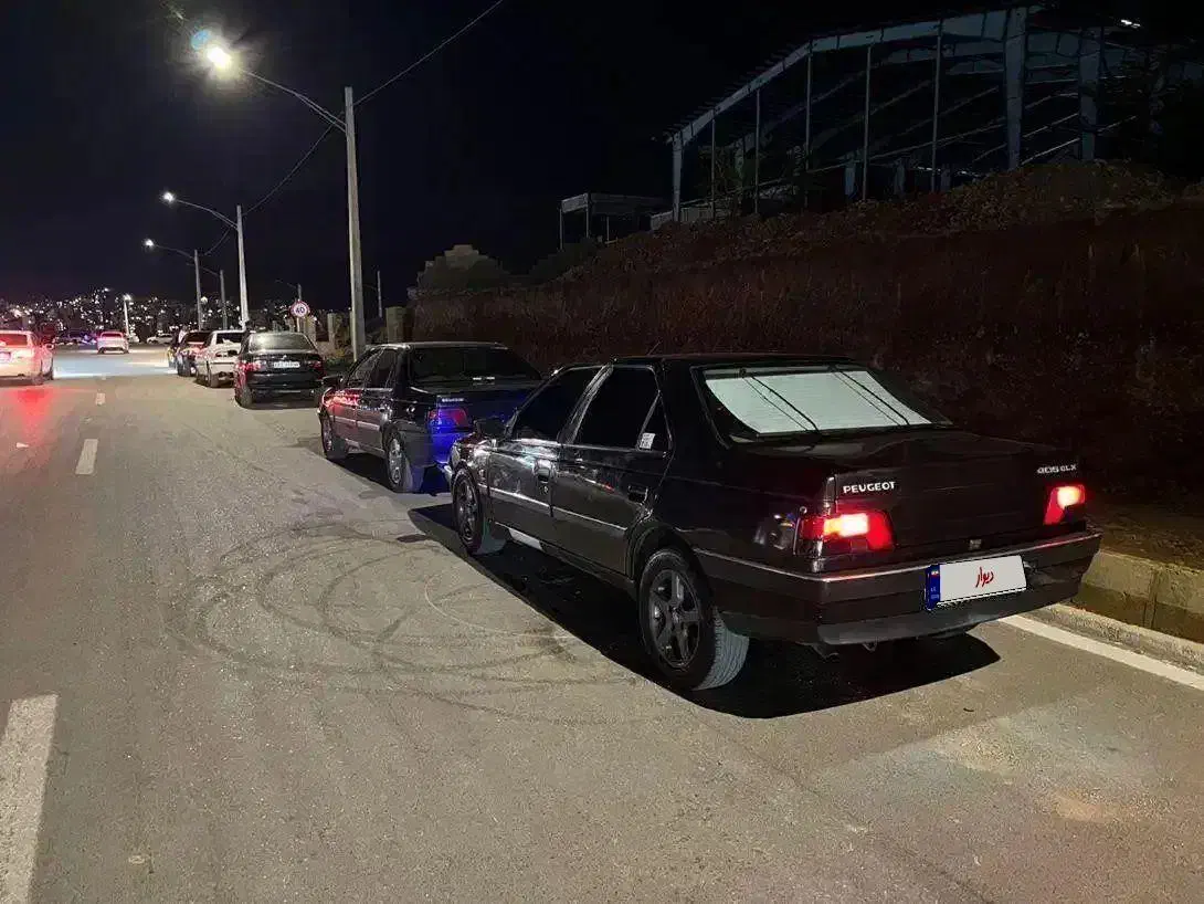 پژو 405 مدل 83  مشکی لوازم دار|خودرو سواری و وانت|یاسوج, |دیوار