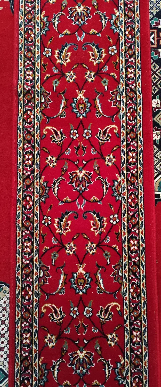 فروش1جفت پشتی سنتی+قالی باریکه(ابعاد285.50) درحدنو|فرش|آباده, |دیوار