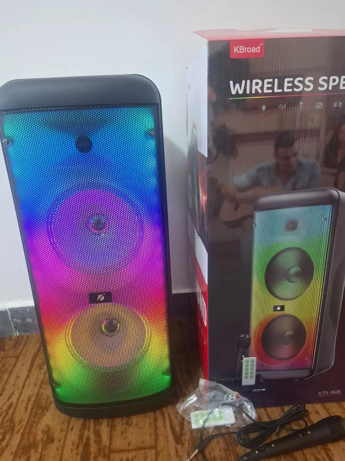 اسپیکر  حرفه ای  کی تی اس ۱۶۲۶ پلاس|صوتی و تصویری|آستانه اشرفیه, |دیوار