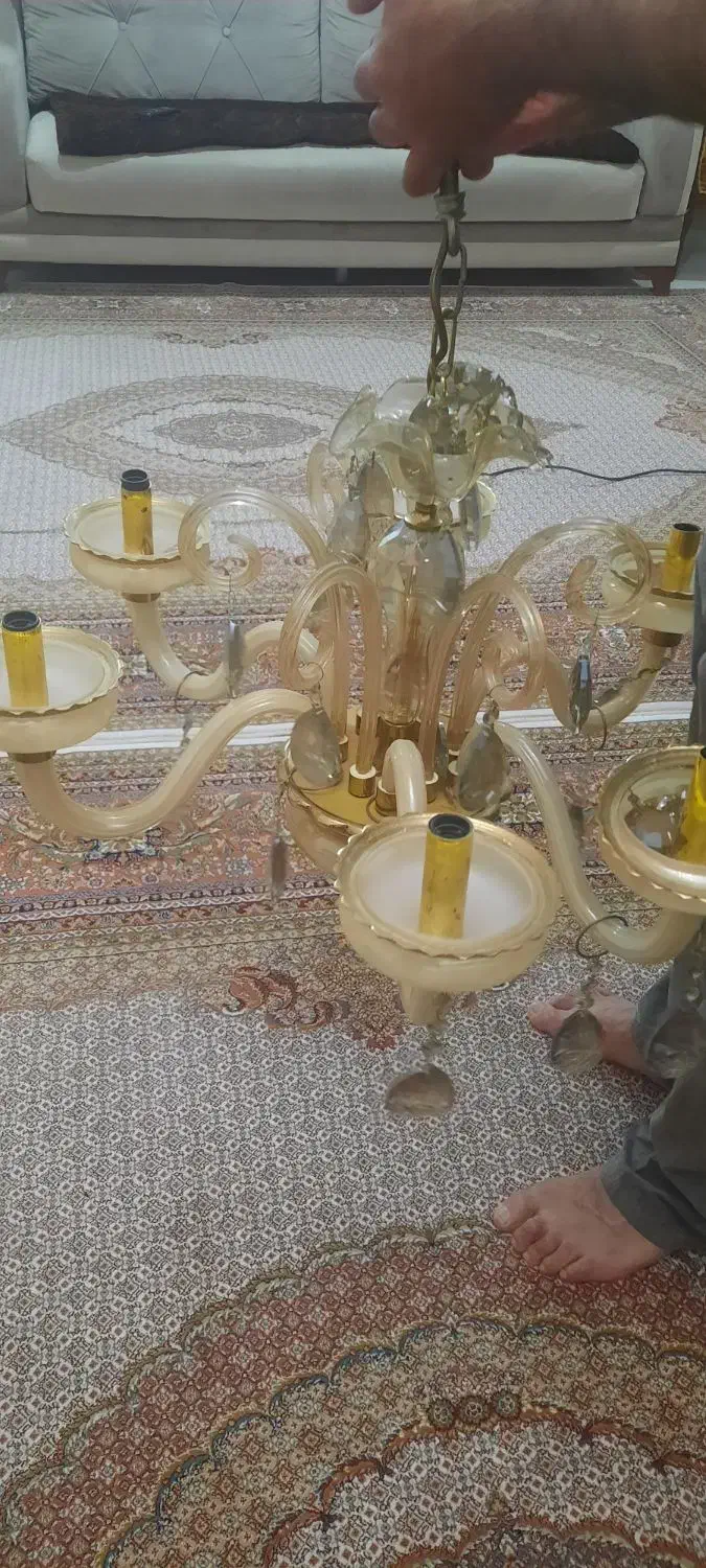 لوستر|لوستر و چراغ آویز|تبریز, |دیوار