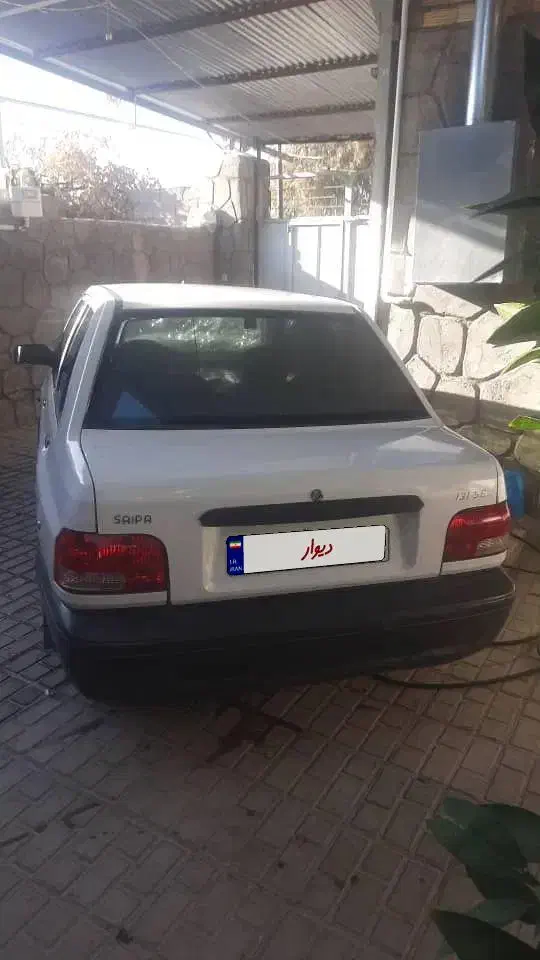 پراید سفید ۹۵|خودرو سواری و وانت|جیرفت, |دیوار