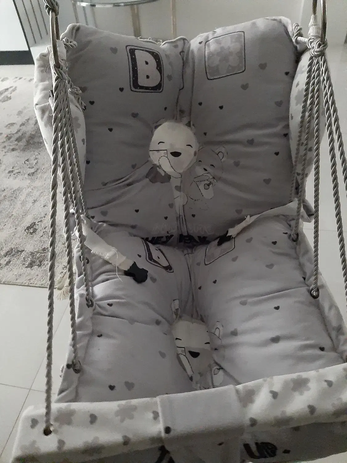 تاب گهواره ای مخمل|اسباب و اثاث بچه|همدان, |دیوار