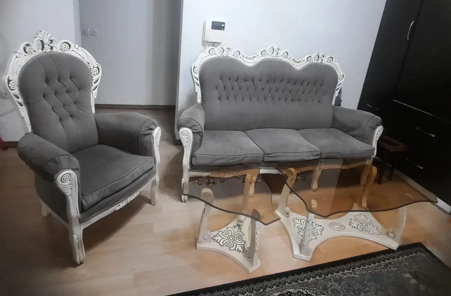 مبل سطلنتی|مبلمان خانگی و میز عسلی|آستارا, |دیوار