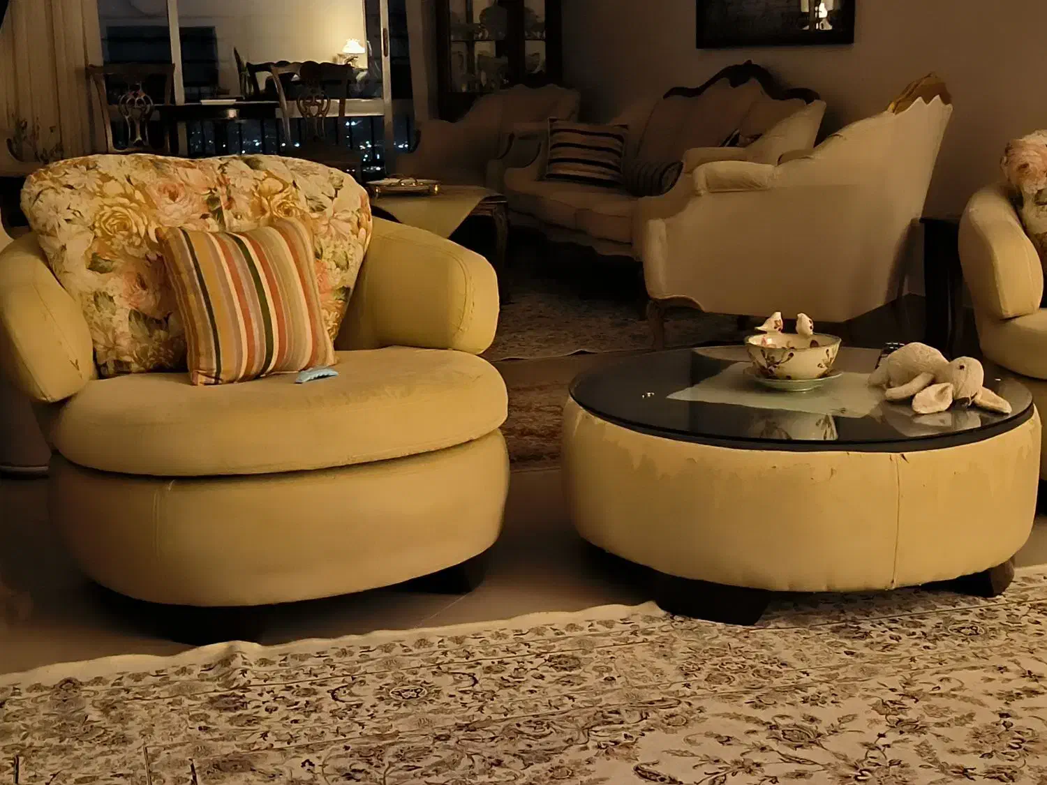 نیم ست راحتی|مبلمان خانگی و میز عسلی|تهران, سوهانک|دیوار