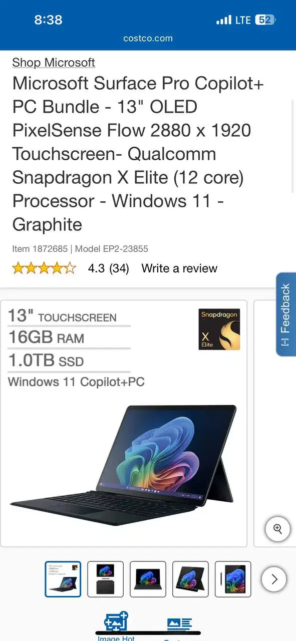 سرفیس پرو ۱۱ آکبند با کیبورد و قلم-۱۶gig- ۱ tera|تبلت|تهران, درب دوم|دیوار