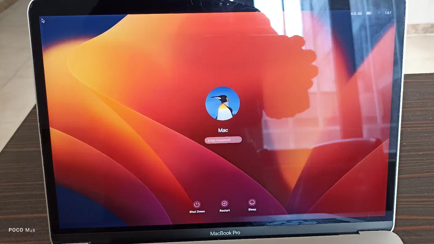 لپ تاپ مک بوک پرو ۲۰۱۷بسیار تمیز و در حد|رایانه همراه|میاندوآب, |دیوار