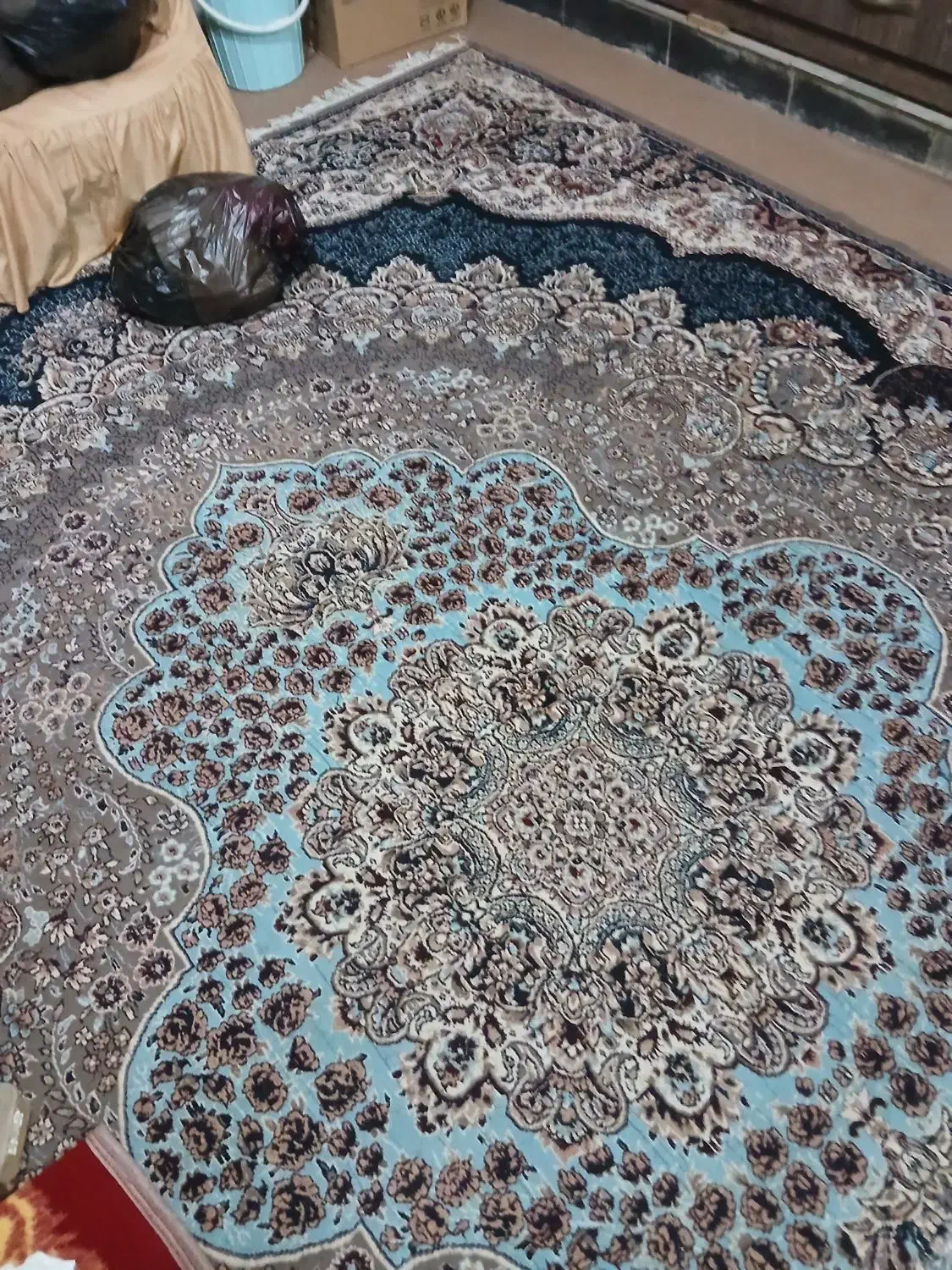 فرش ۱۲متری ۴۰۰شونه|فرش|مبارکه, |دیوار