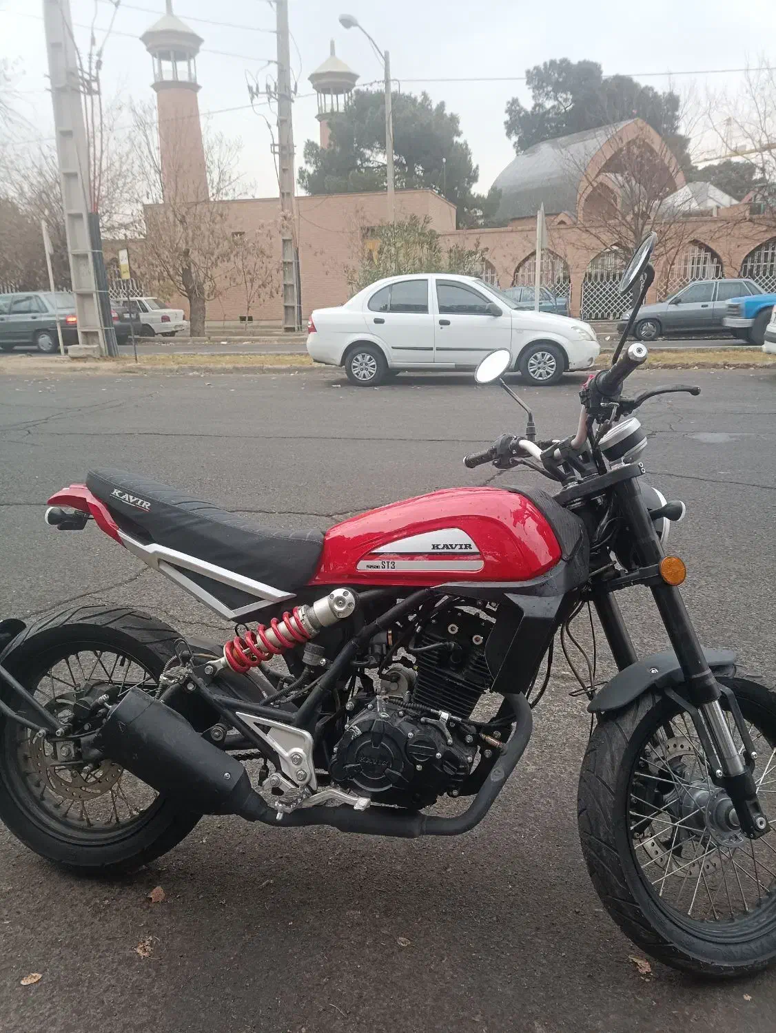 کویرموتور۲۲۰St3 معاوضه باپراید|موتورسیکلت|قرچک, مهدیه|دیوار