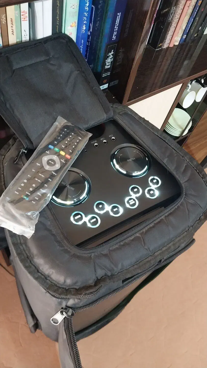 اسپیکر بلوتوثی قابل حمل میکرولب مدل Flame 101|سیستم صوتی خانگی|اهواز, منازل سپاه|دیوار