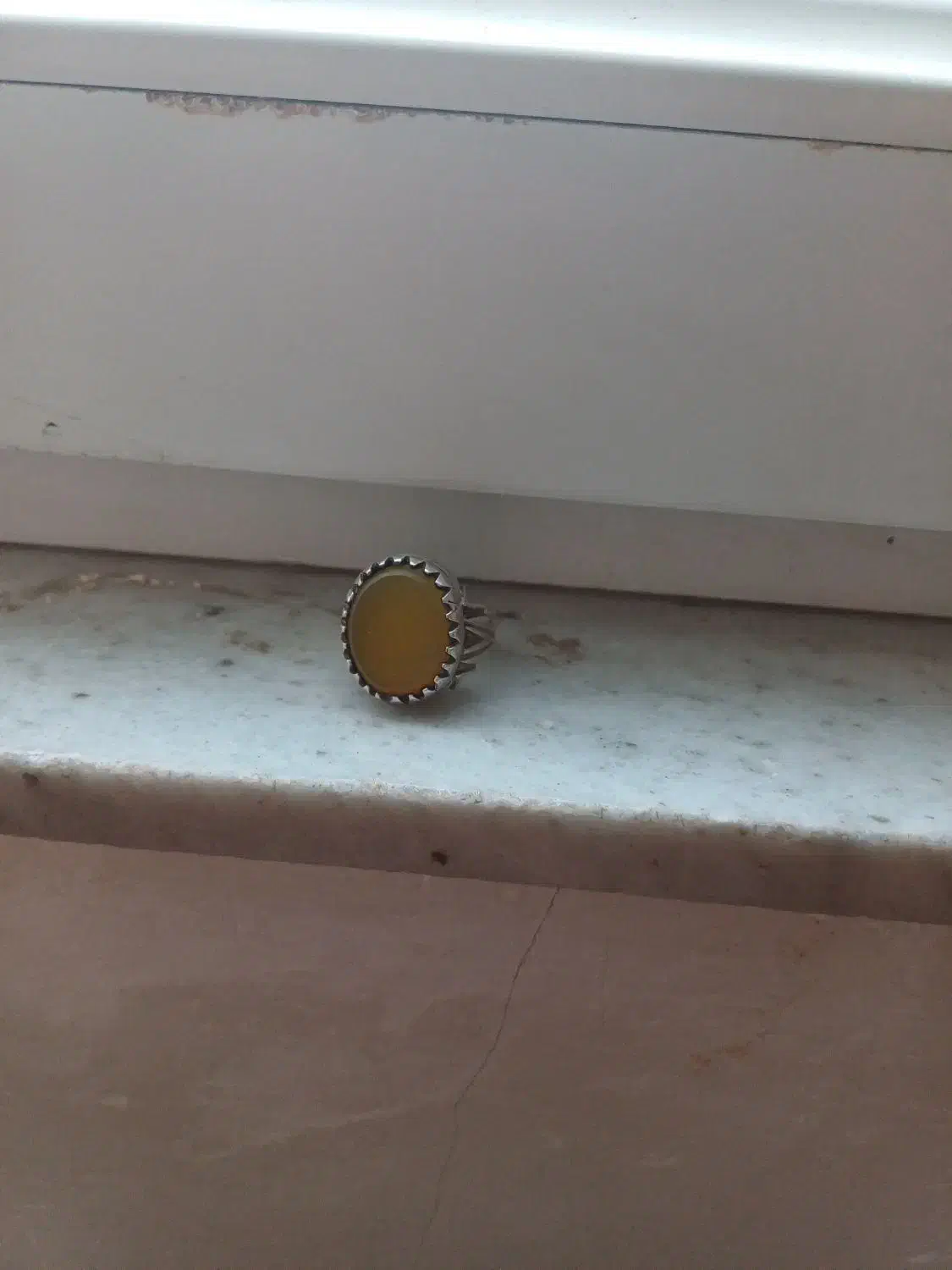 انگشتر عقیق نقره ۱۳ ونیم گرم|جواهرات|اردبیل, |دیوار