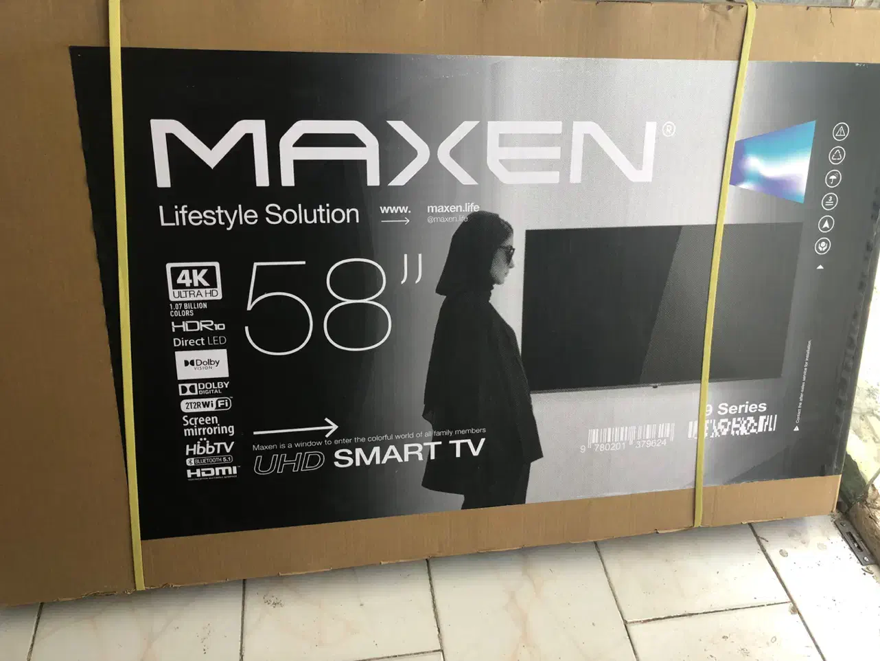 تلویزیون maxes 58|تلویزیون و پروژکتور|تربت جام, پاسداران|دیوار