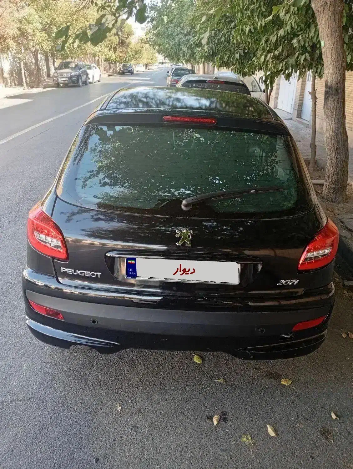 پژو ۲۰۶تیپ ۲ تبدیل ب ۲۰۷|خودرو سواری و وانت|شیراز, اصلاح‌نژاد|دیوار