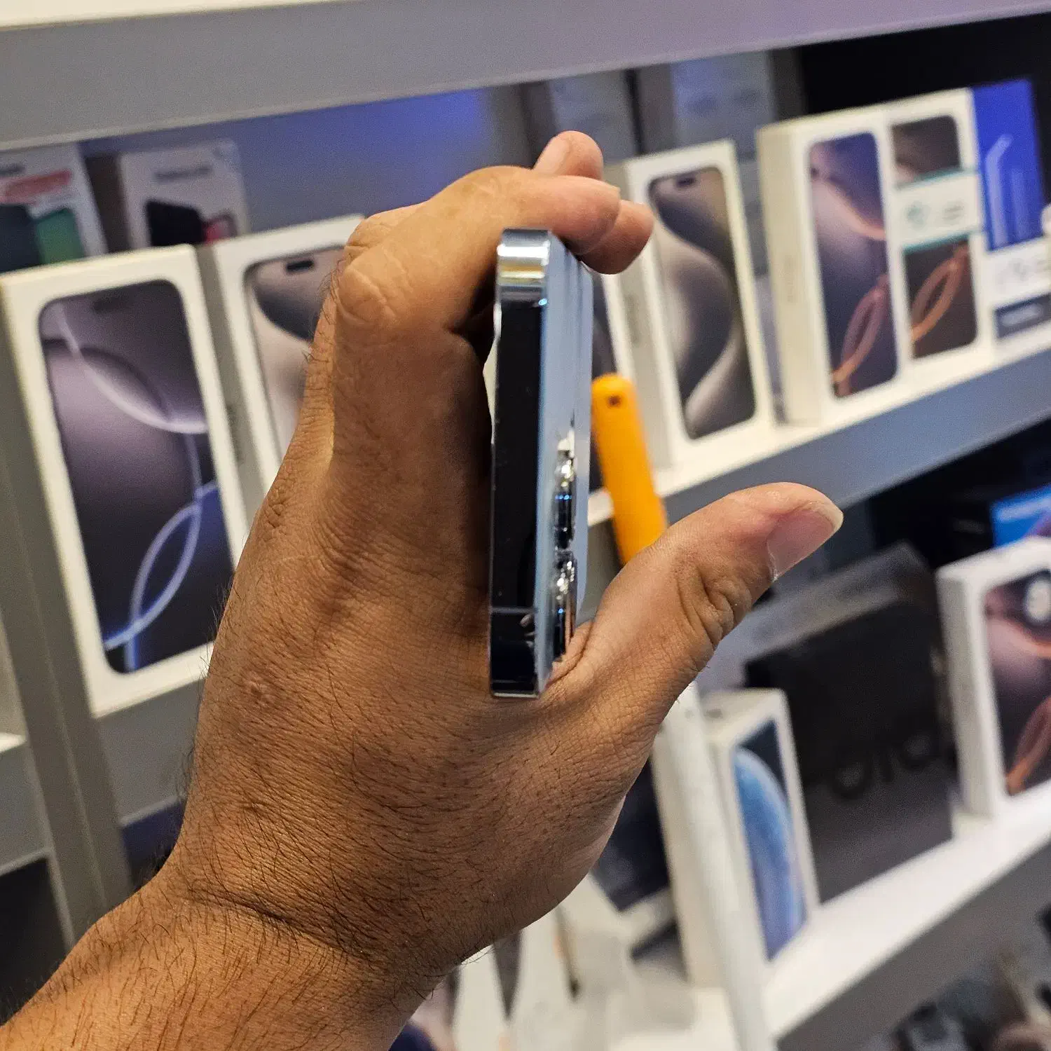 iPhone 13 Pro 256g آبی ZAA دو سیم‌کارت با ضمانت|موبایل|کرج, گوهردشت|دیوار