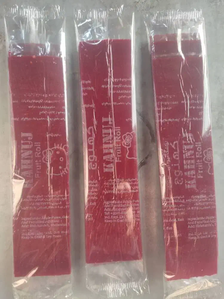 پخش مستقیم لواشک شلاقی زیر قیمت جهان هستی سلوا|عمدهفروشی|مشهد, شهرک شیرین|دیوار