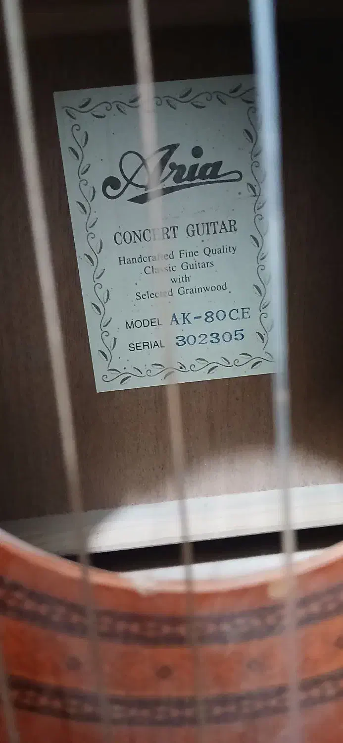 گیتارآریاak80پیکاپ دار|گیتار، بیس، امپلیفایر|کرمان, |دیوار