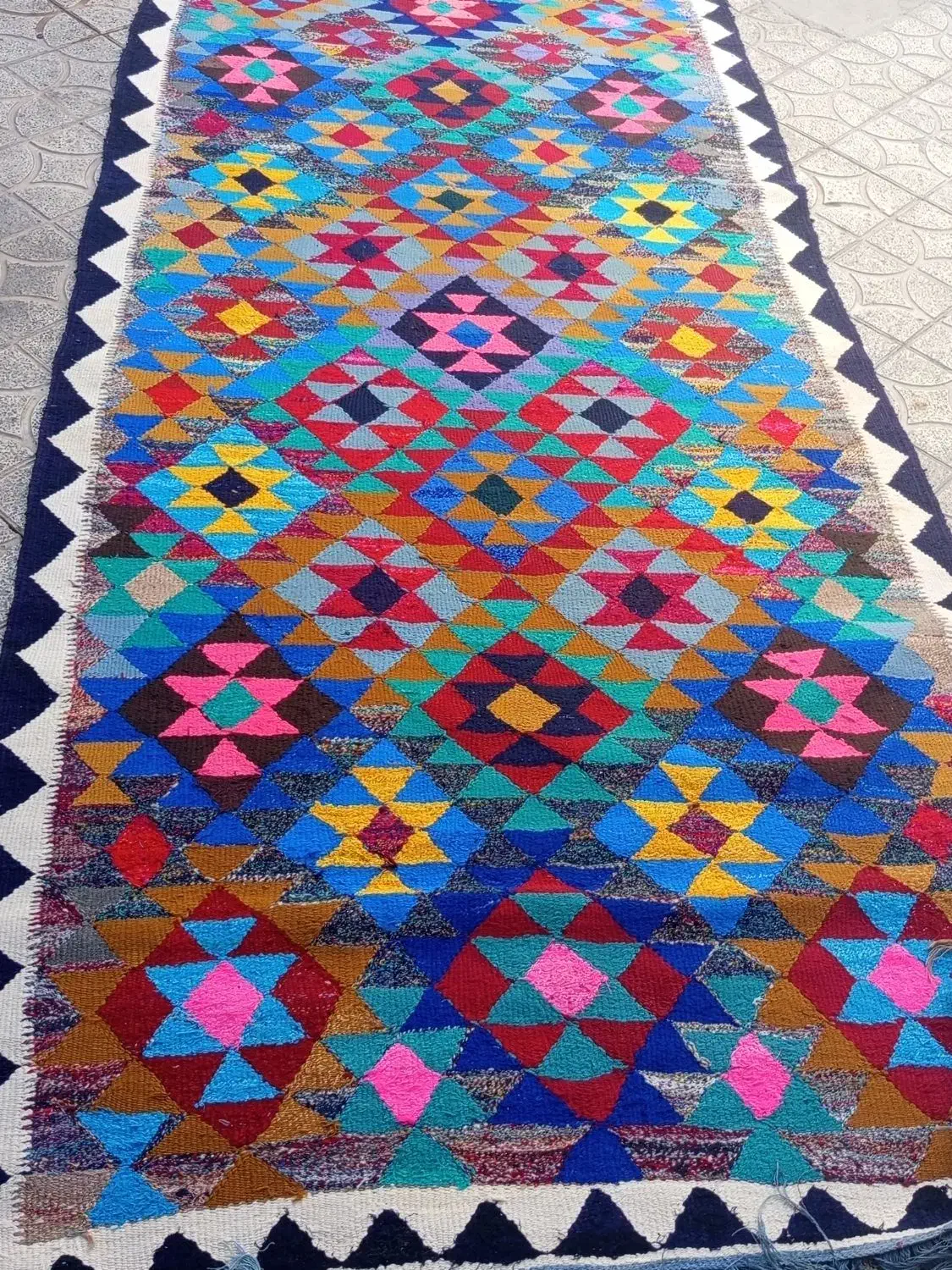 گلیم|گلیم، جاجیم، گبه|کوهدشت, |دیوار