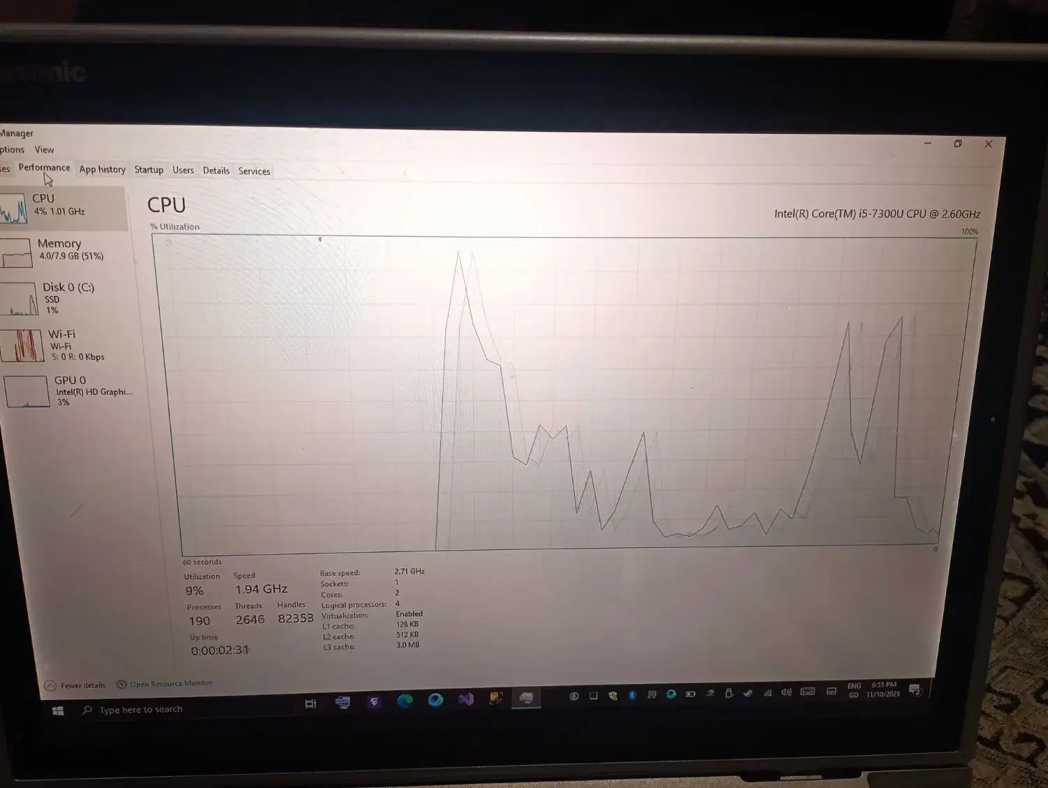 لپتاپ پاناسونیک نسل7|رایانه همراه|ساوه, |دیوار