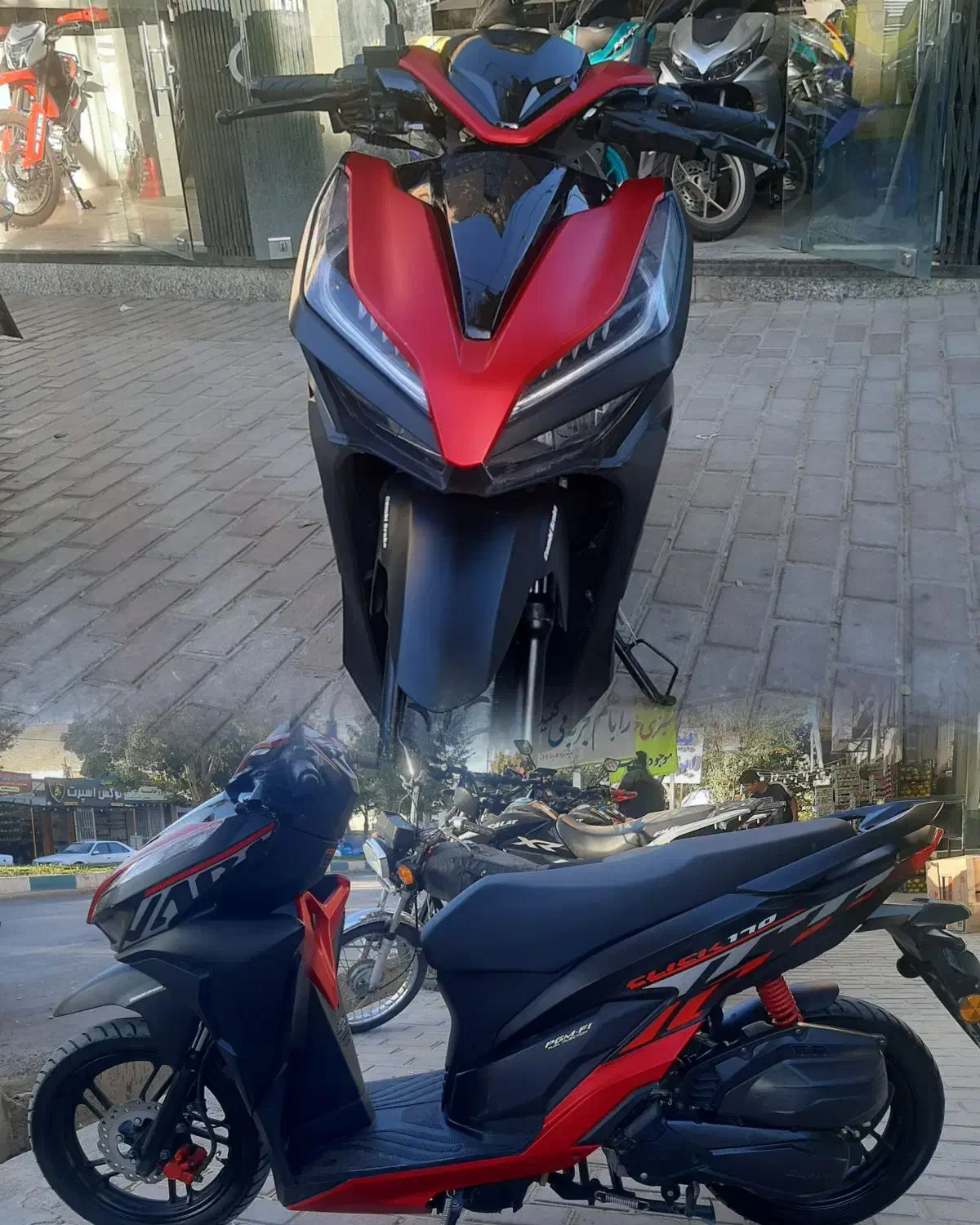 کلیک ۱۷۰|موتورسیکلت|اقلید, |دیوار