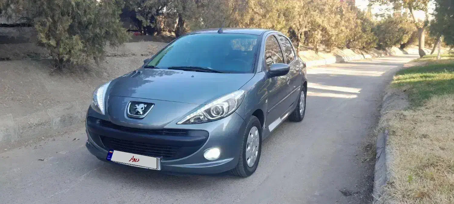 ۲۰۷ سقف فلز TU5 مدل ۱۴۰۰ بسیار تمیز|خودرو سواری و وانت|مشهد, بهاران|دیوار