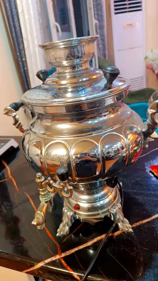 سماور برقی۱۰۰۰وات  ۵لیتر اسمش وین مدل ۲۰۰۰|سماور، چای‌ساز، قهوه‌ساز|اهواز, طالقانی|دیوار