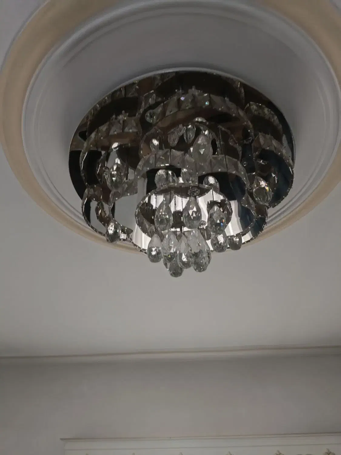 لوستر سقفی کریستال|لوستر و چراغ آویز|کرج, اسلام‌آباد|دیوار