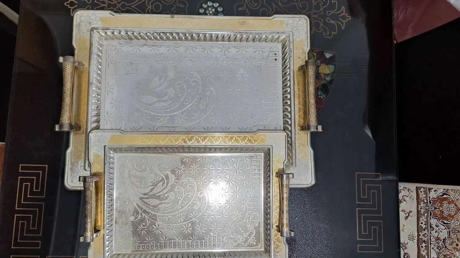 سینی|ظروف سرو و پذیرایی|تهران, خواجه نصیر طوسی|دیوار