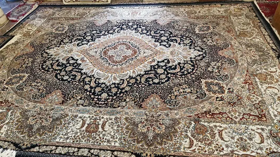 یک جفت فرش ۱۲ و یک جفت ۹ متری|فرش|تویسرکان, |دیوار