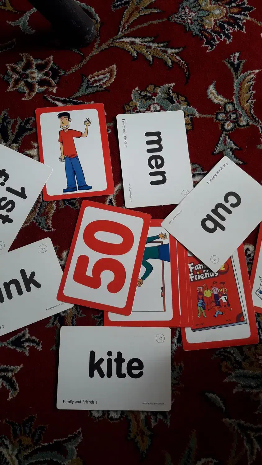 فلش کارت زبان انگیلسی|کتاب و مجله آموزشی|شیروان (خراسان), |دیوار