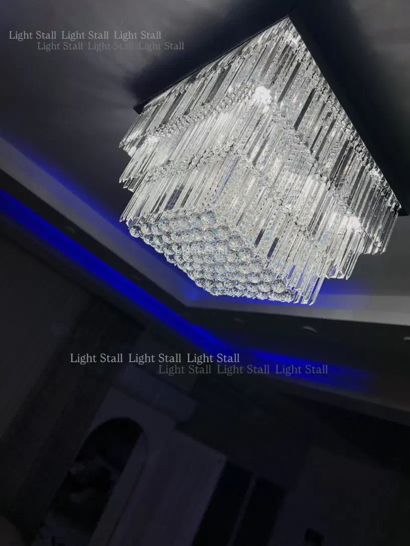 طراحی وتولید لوستر کریستالی / پارس آباد|لوستر و چراغ آویز|پارسآباد, |دیوار